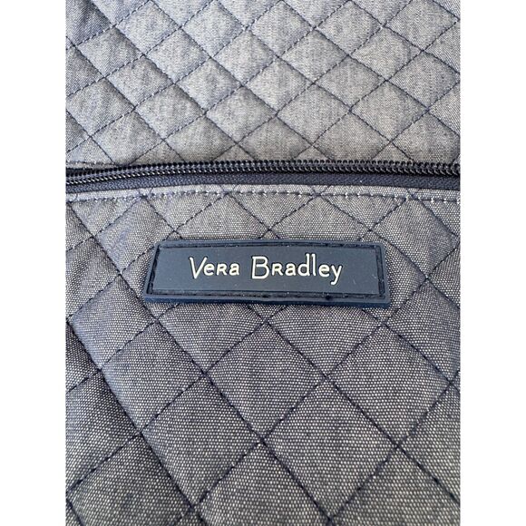 Vera Bradley Quilted Solid Color Back Pack Diaper Bag Computer Bag - Picture 2 of 8